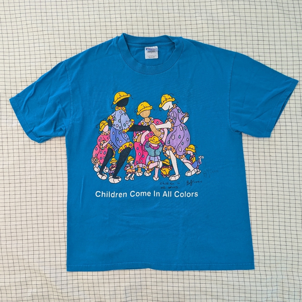 Signed 90s World Peace Shirt